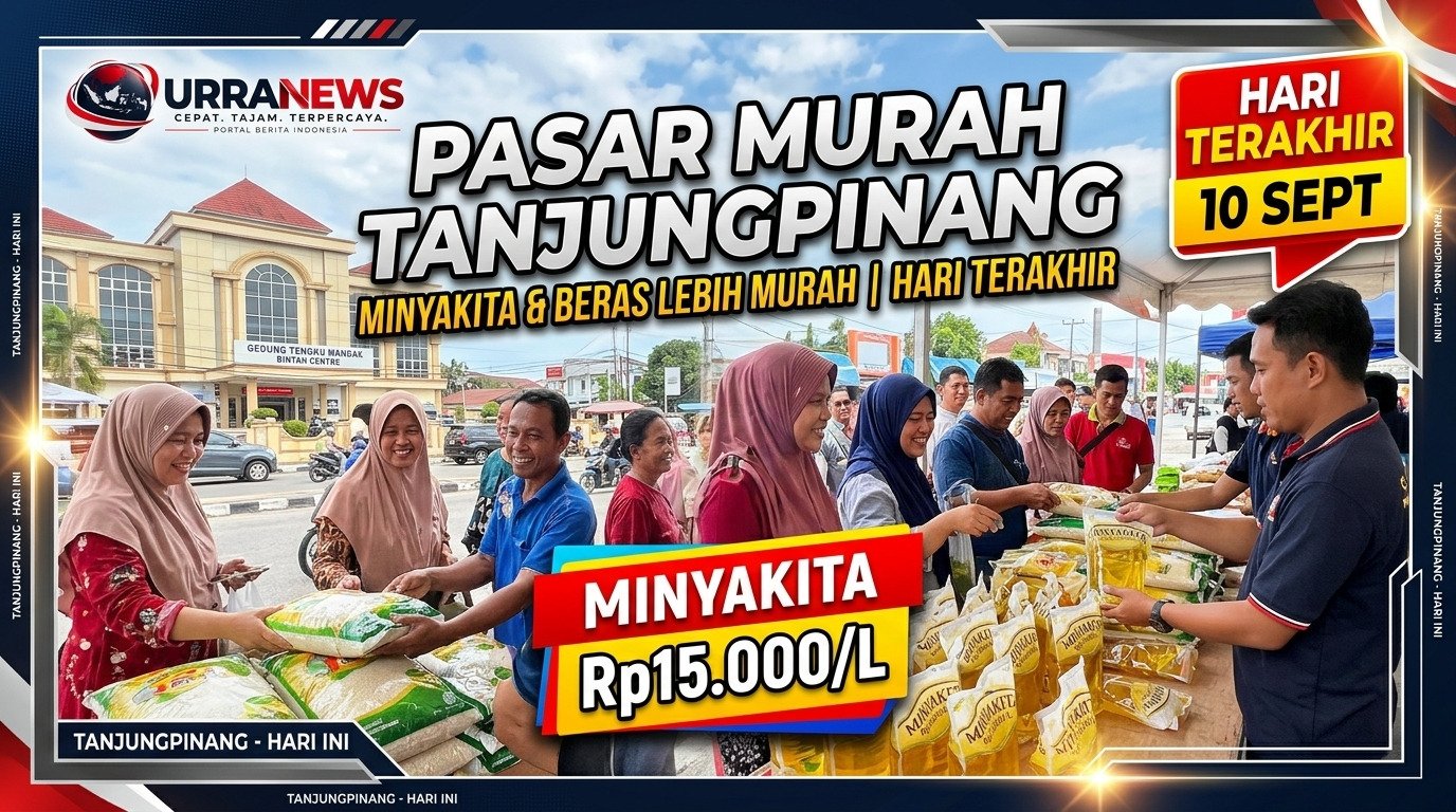 Pasar Murah Digelar di Bintan Centre Tanjungpinang, Minyakita dan Beras Dijual di Bawah Harga Pasar
