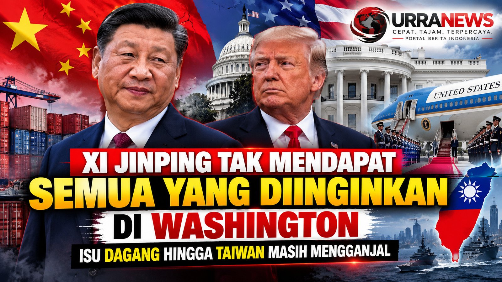 Xi Jinping Tak Mendapat Semua yang Diinginkan di Washington, Isu Dagang hingga Taiwan Masih Mengganjal