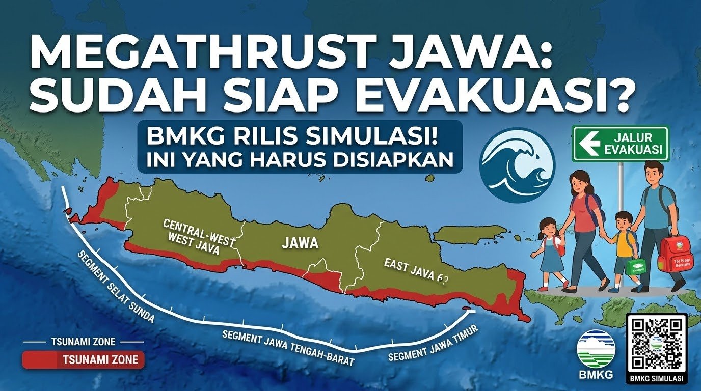BMKG Siapkan Peta Simulasi Megathrust Jawa, Ini yang Perlu Dilakukan Masyarakat