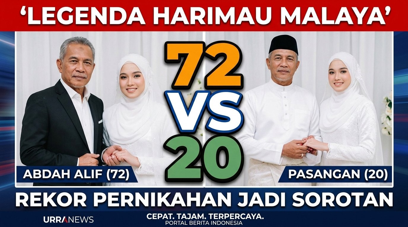 Legenda Harimau Malaya Usia 72 Tahun Nikahi Perempuan 20 Tahun, Pernikahan Direstui Dua Keluarga