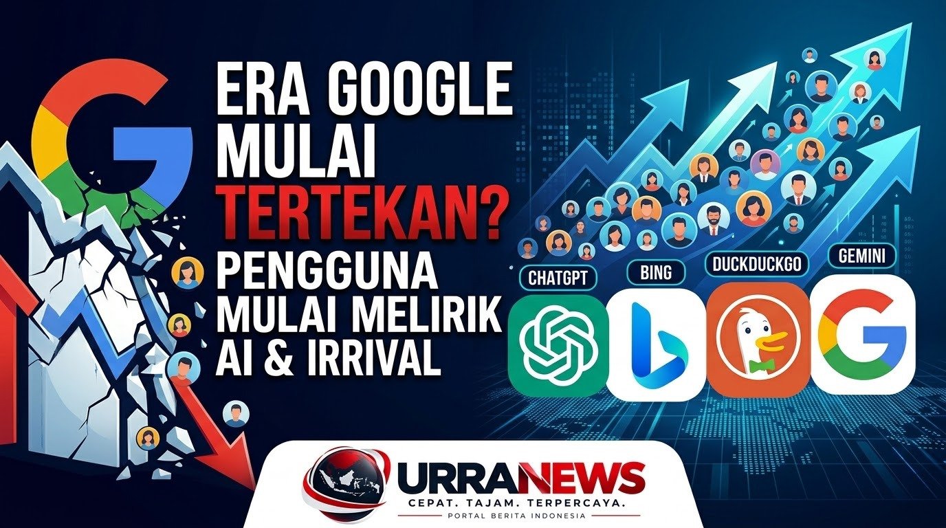 Google Mulai Tertekan di Era AI, Pengguna Beralih ke DuckDuckGo, Bing hingga Chatbot