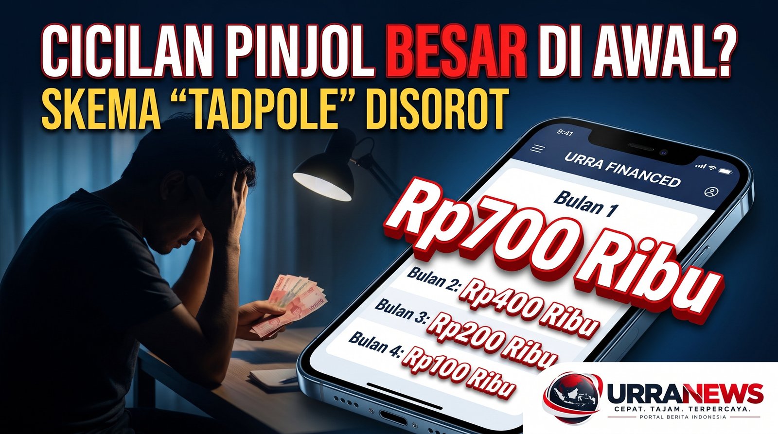 Skema Tadpole Pindar Disorot, Cicilan Besar di Awal Dinilai Memberatkan Peminjam