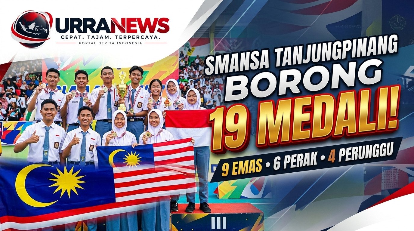 Siswa SMAN 1 Tanjungpinang Borong 19 Medali di Olimpiade Asia Malaysia