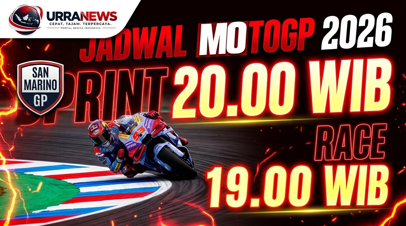 Jadwal Lengkap MotoGP San Marino 2026: Sprint Sabtu, Balapan Utama Minggu Malam WIB