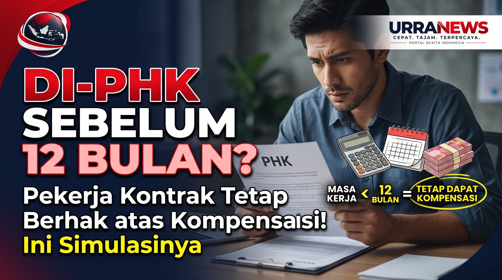 Di-PHK Sebelum 12 Bulan? Pekerja Kontrak Tetap Berhak atas Kompensasi, Ini Simulasinya